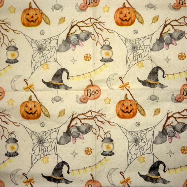 177 Halloween - 3-lagig - Amscan